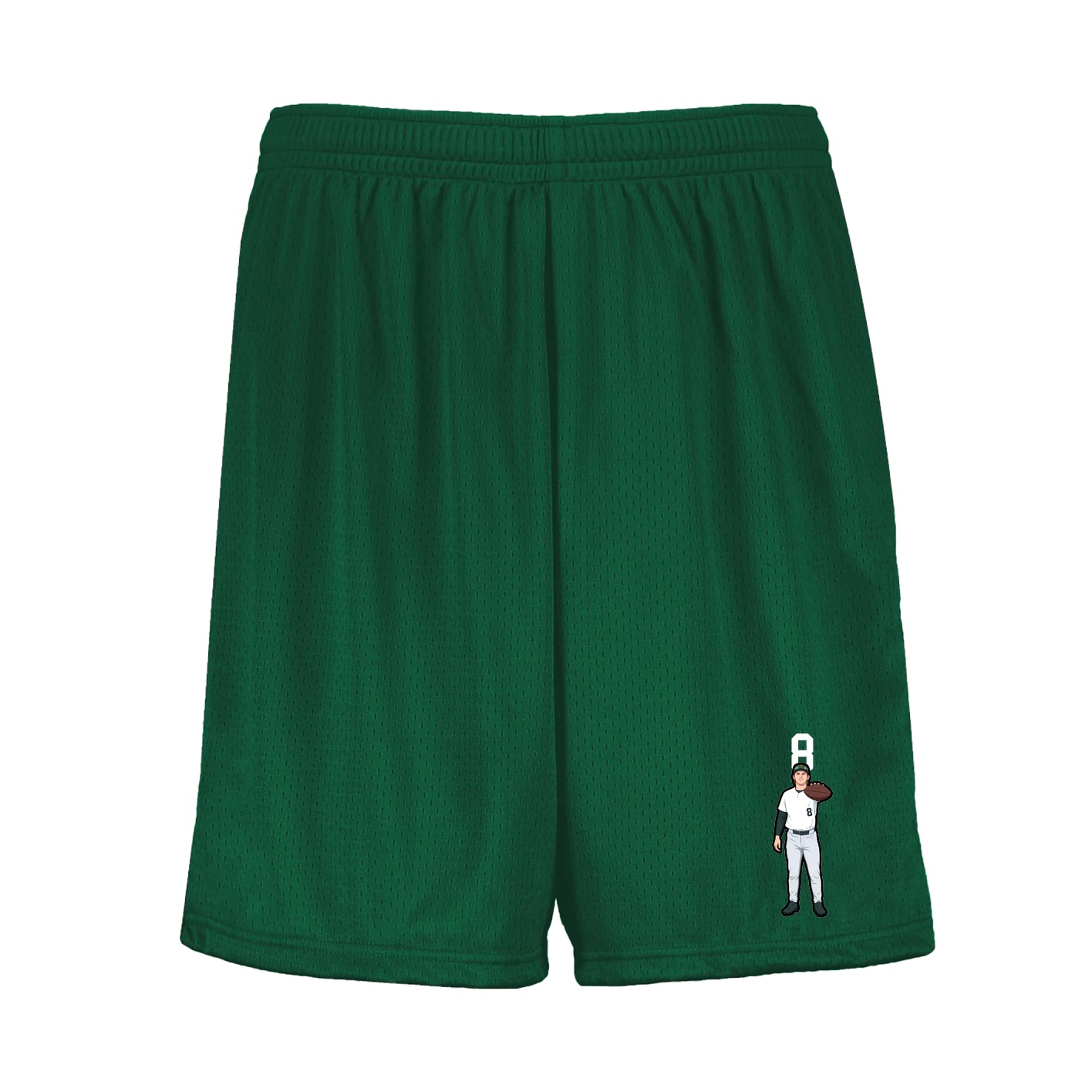 Shorts — Number Top in Green