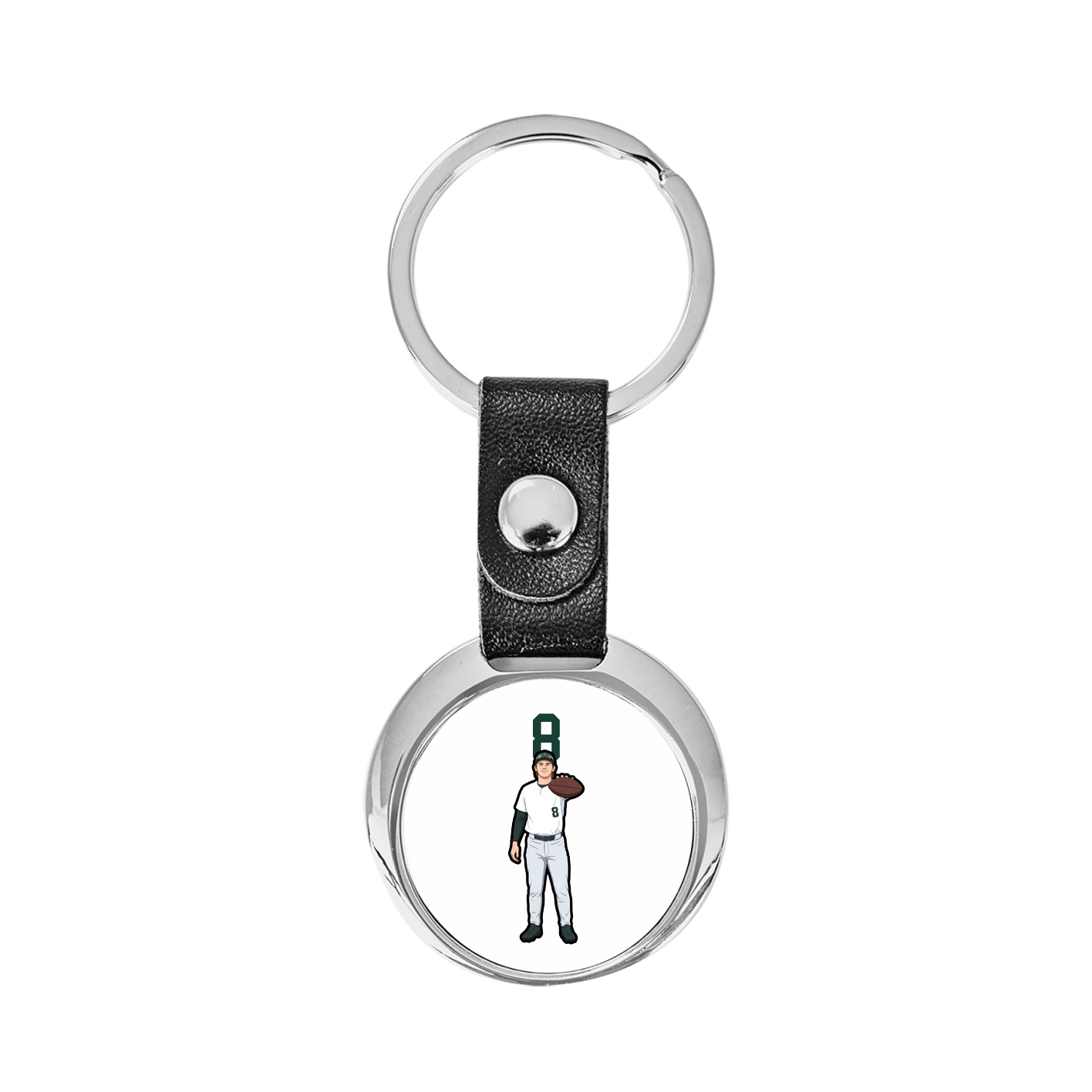 Key Chain — Number Top in Classic