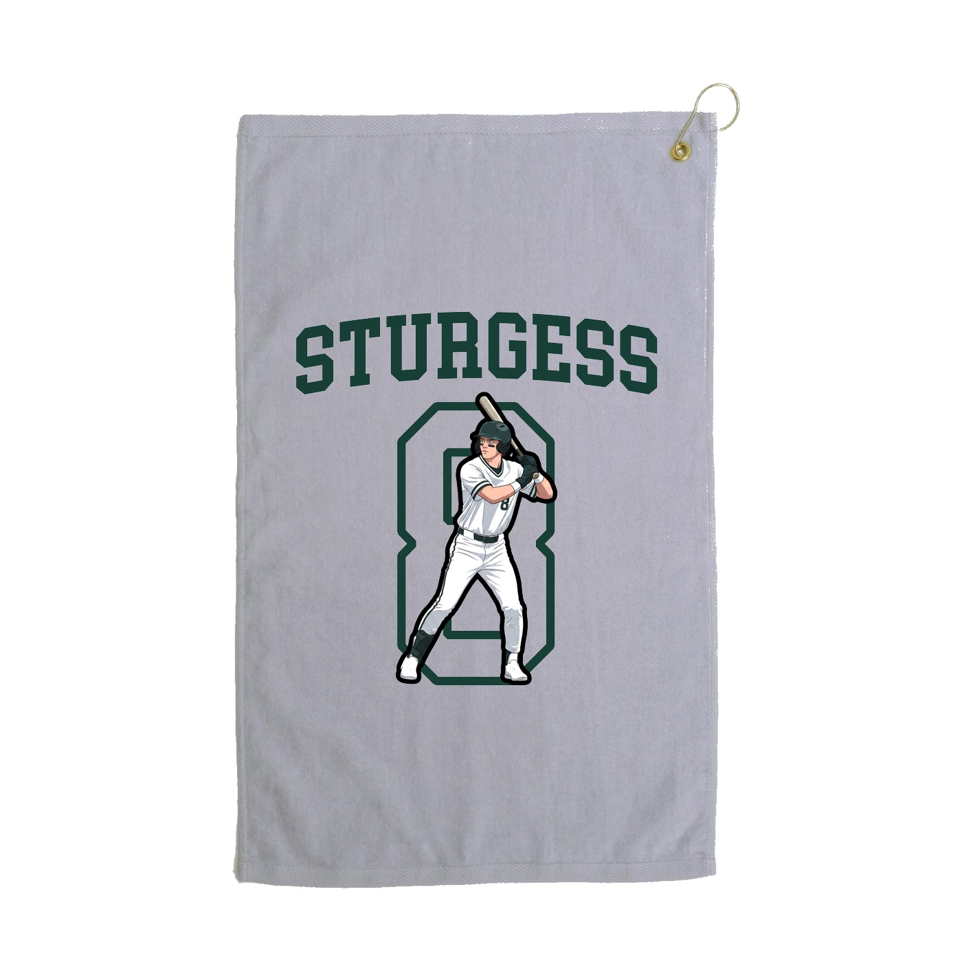 Golf Towel — Shirsey in Grey