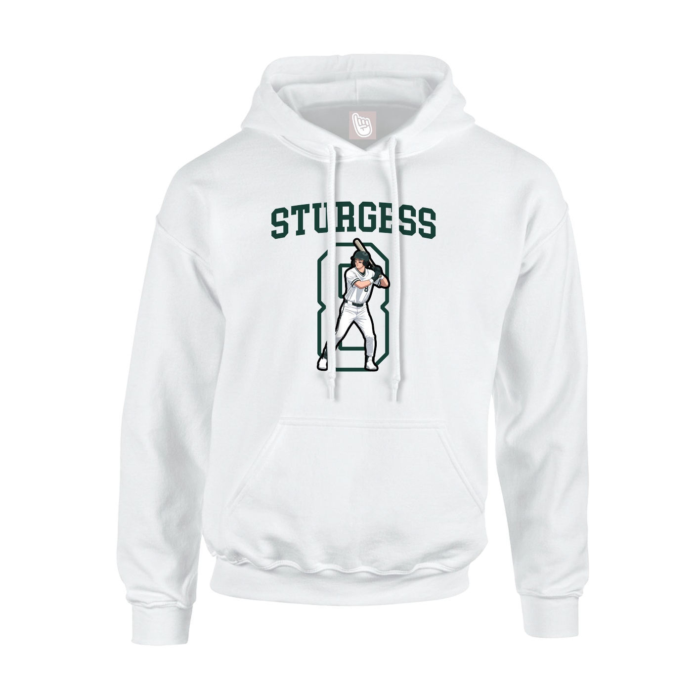 Youth Hoodie — Shirsey in White