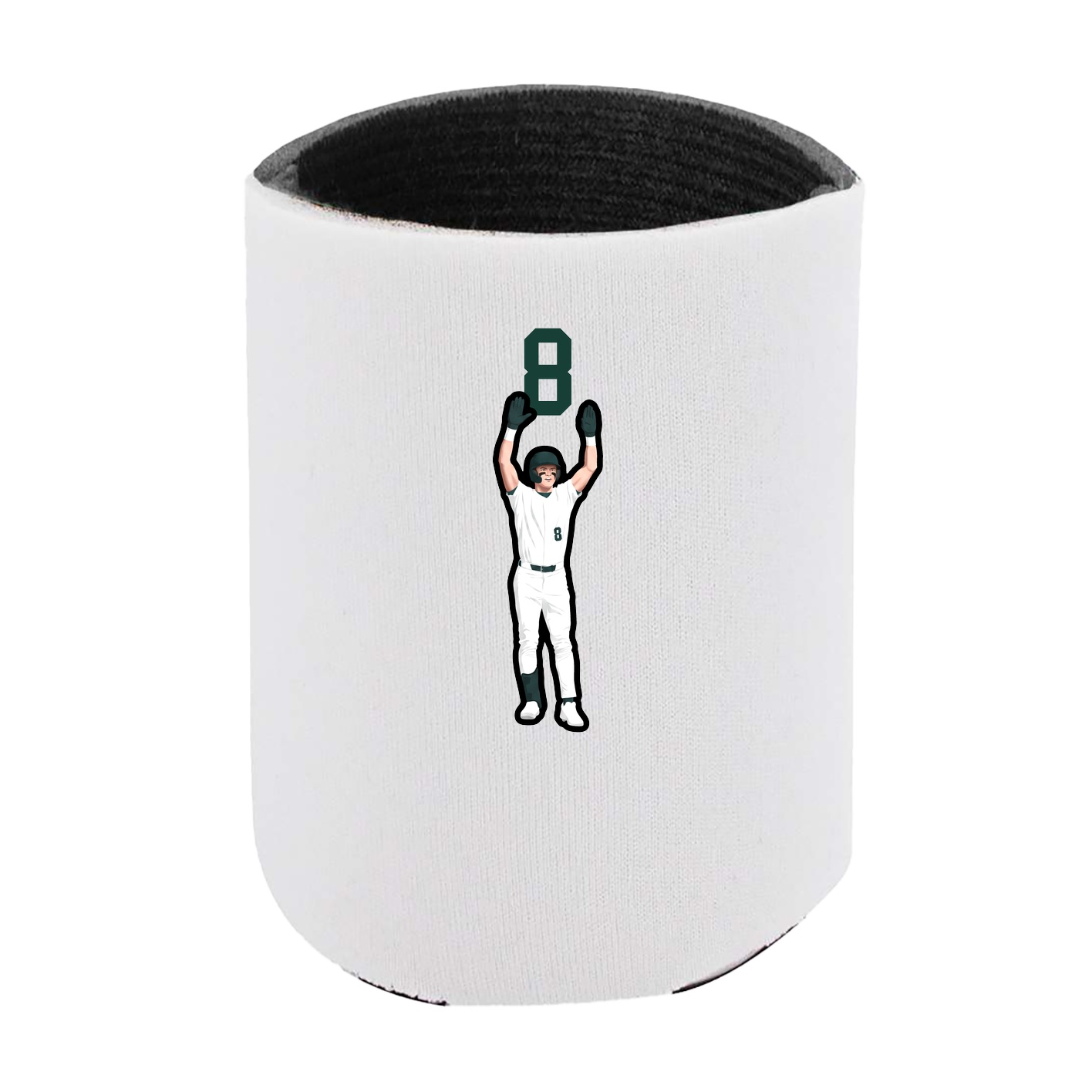 Can Holder — Number Top in White