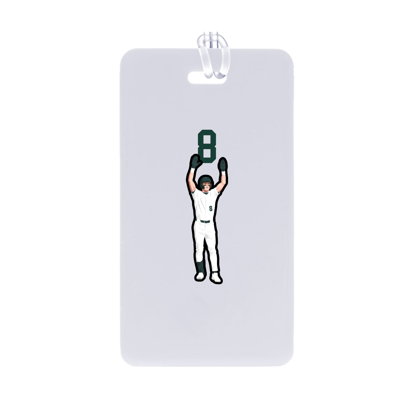 Bag Tag — Number Top in Classic