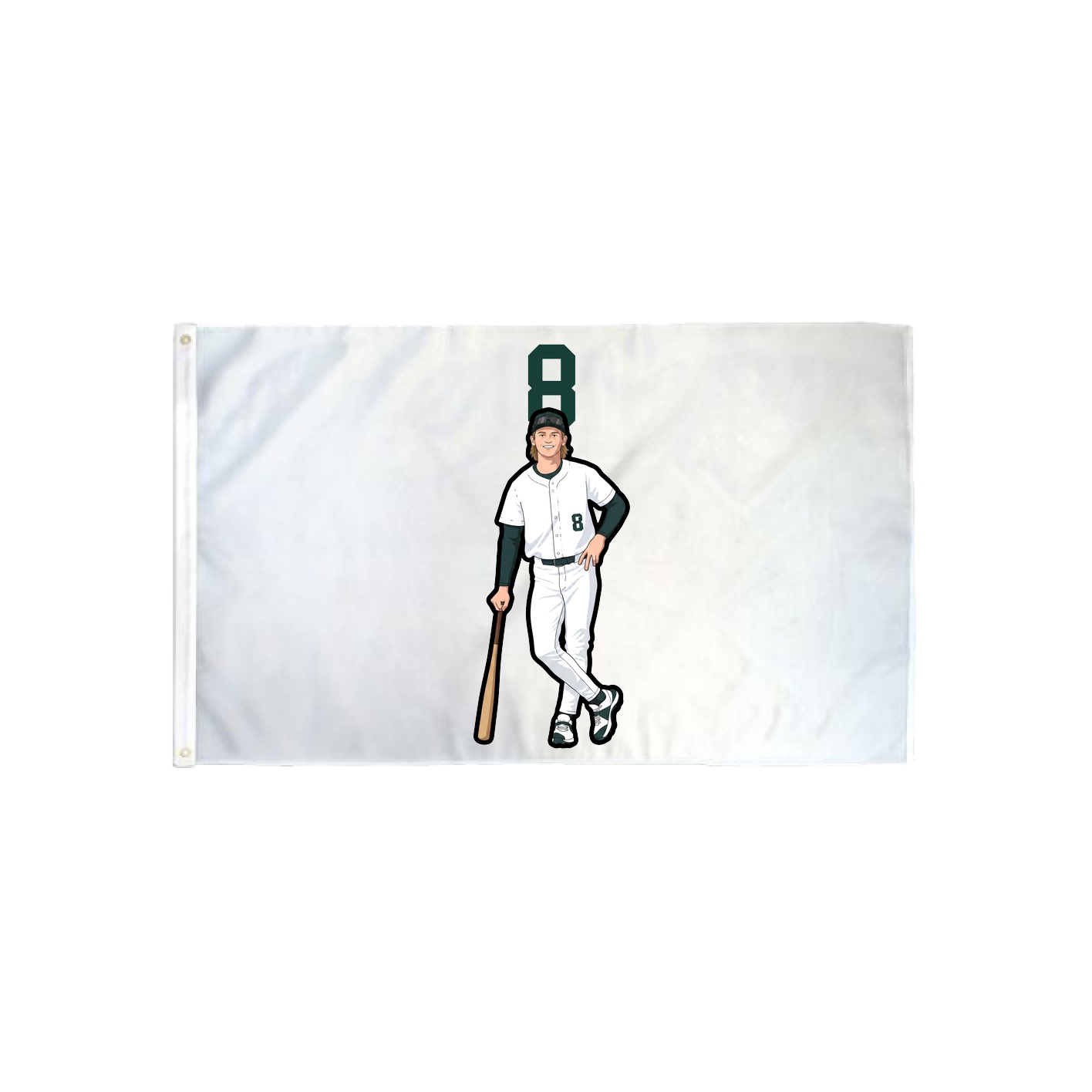 3x5 Flag — Number Top in Classic