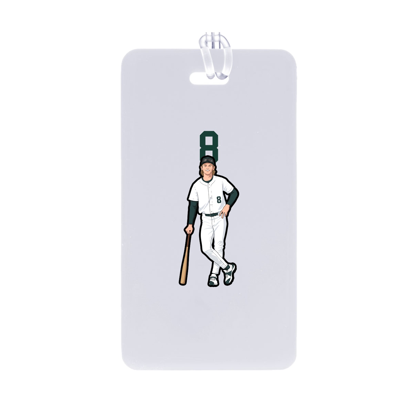 Bag Tag — Number Top in Classic