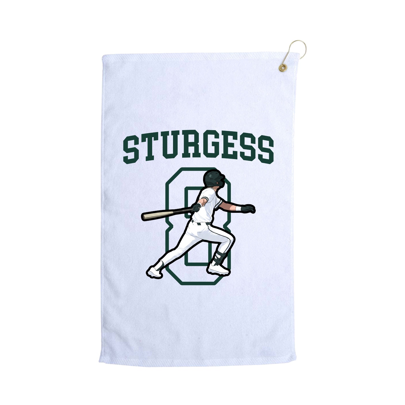Golf Towel — Shirsey in White