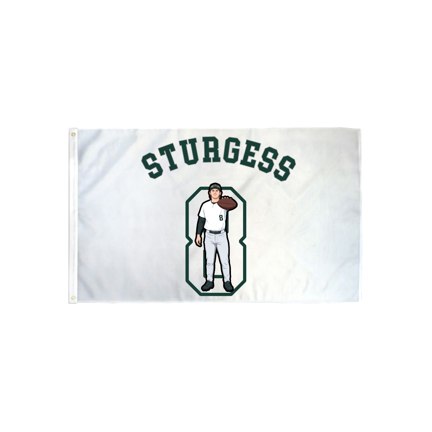 3x5 Flag — Shirsey Arch in Classic