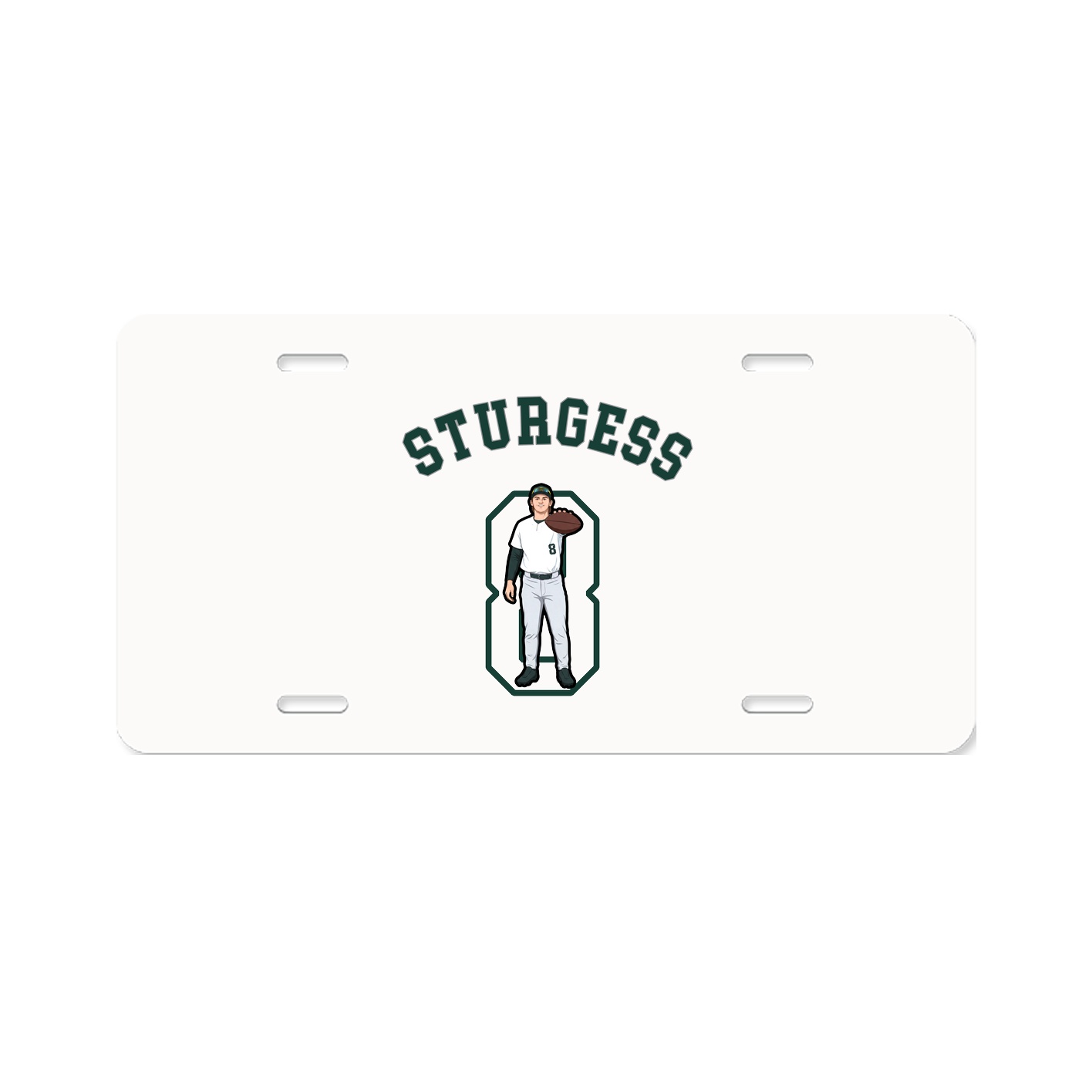 License Plate — Shirsey Arch in Classic