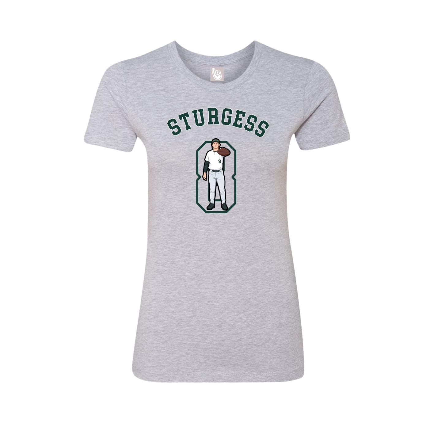 Womens Tee — Shirsey Arch in Grey