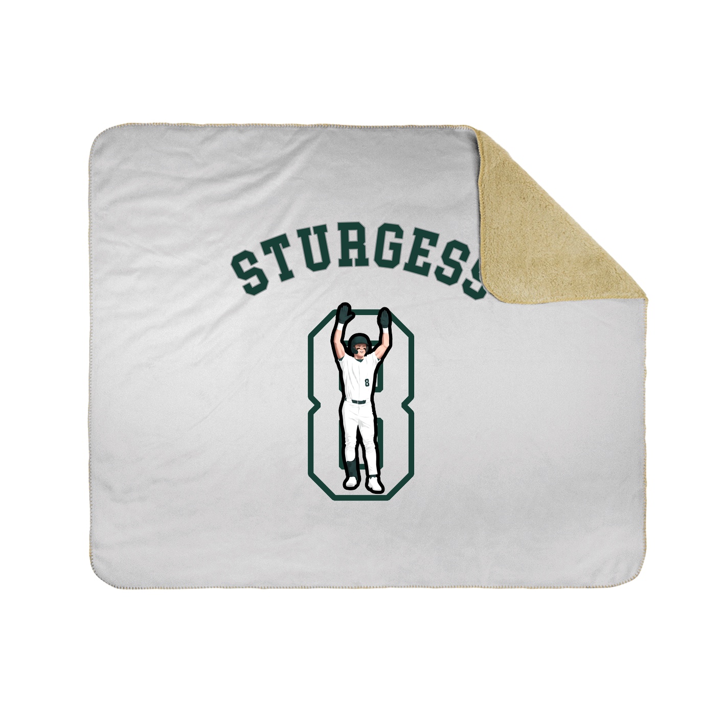 Throw Blanket — Shirsey Arch in White