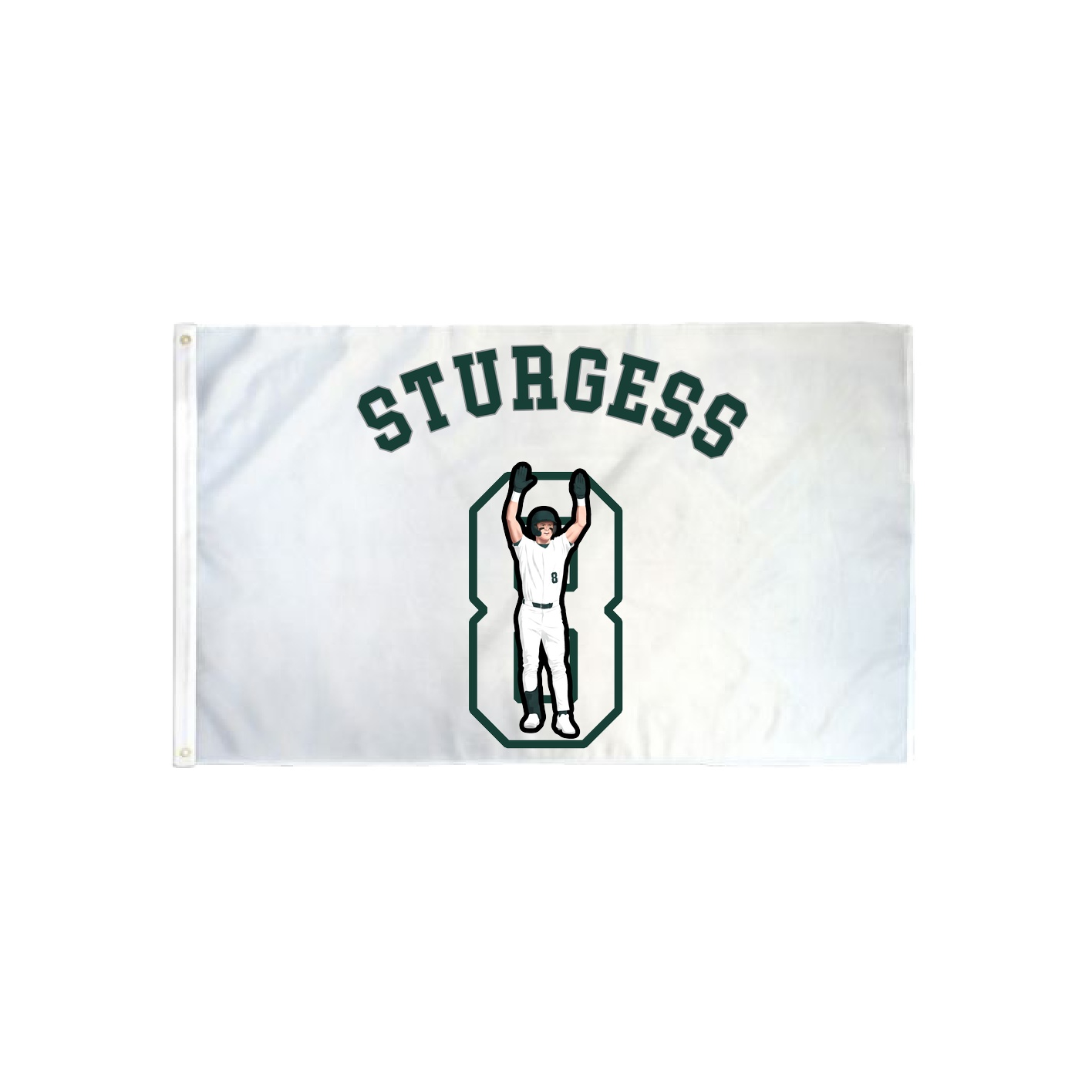 3x5 Flag — Shirsey Arch in Classic