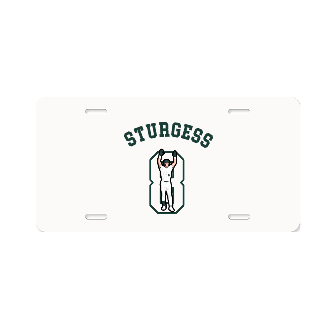 License Plate — Shirsey Arch in Classic