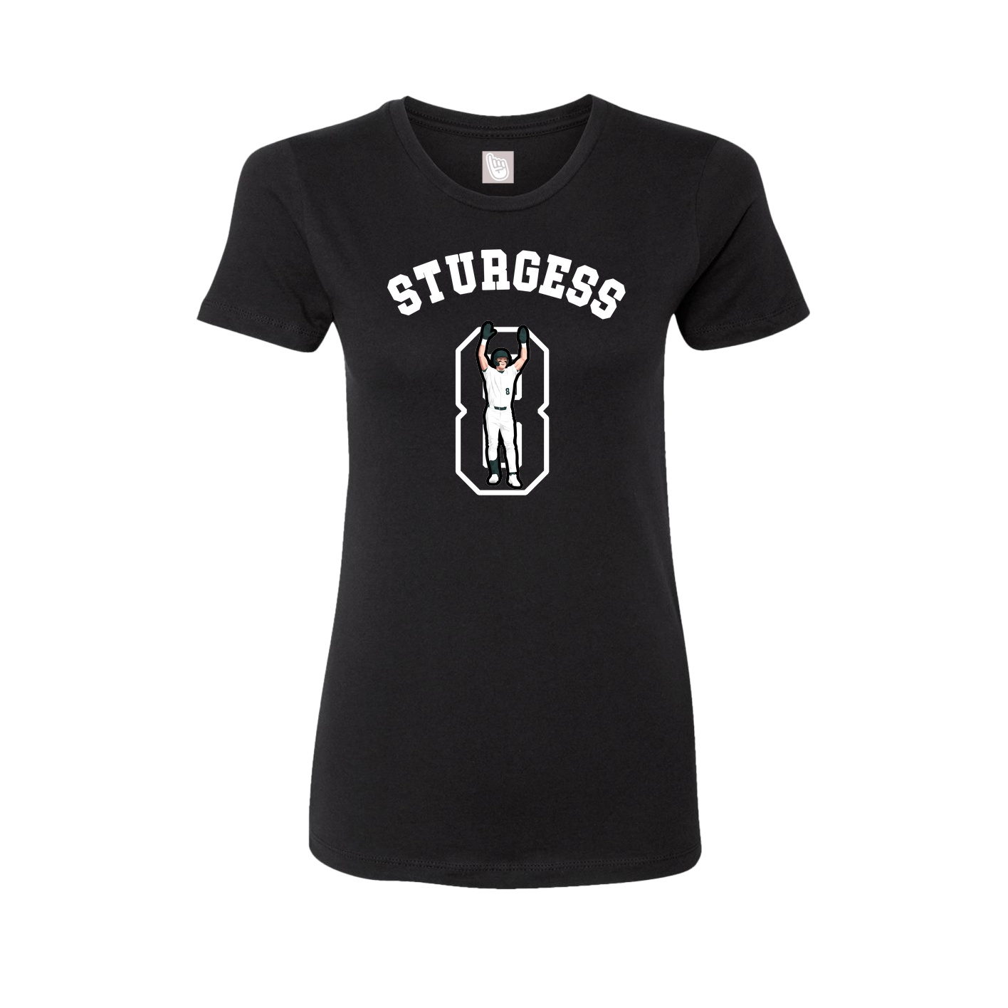 Womens Tee — Shirsey Arch in Black