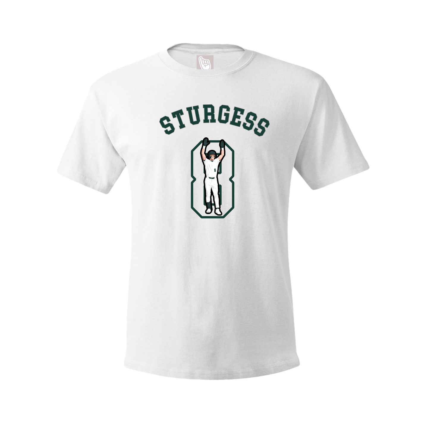 Youth Tee — Shirsey Arch in White
