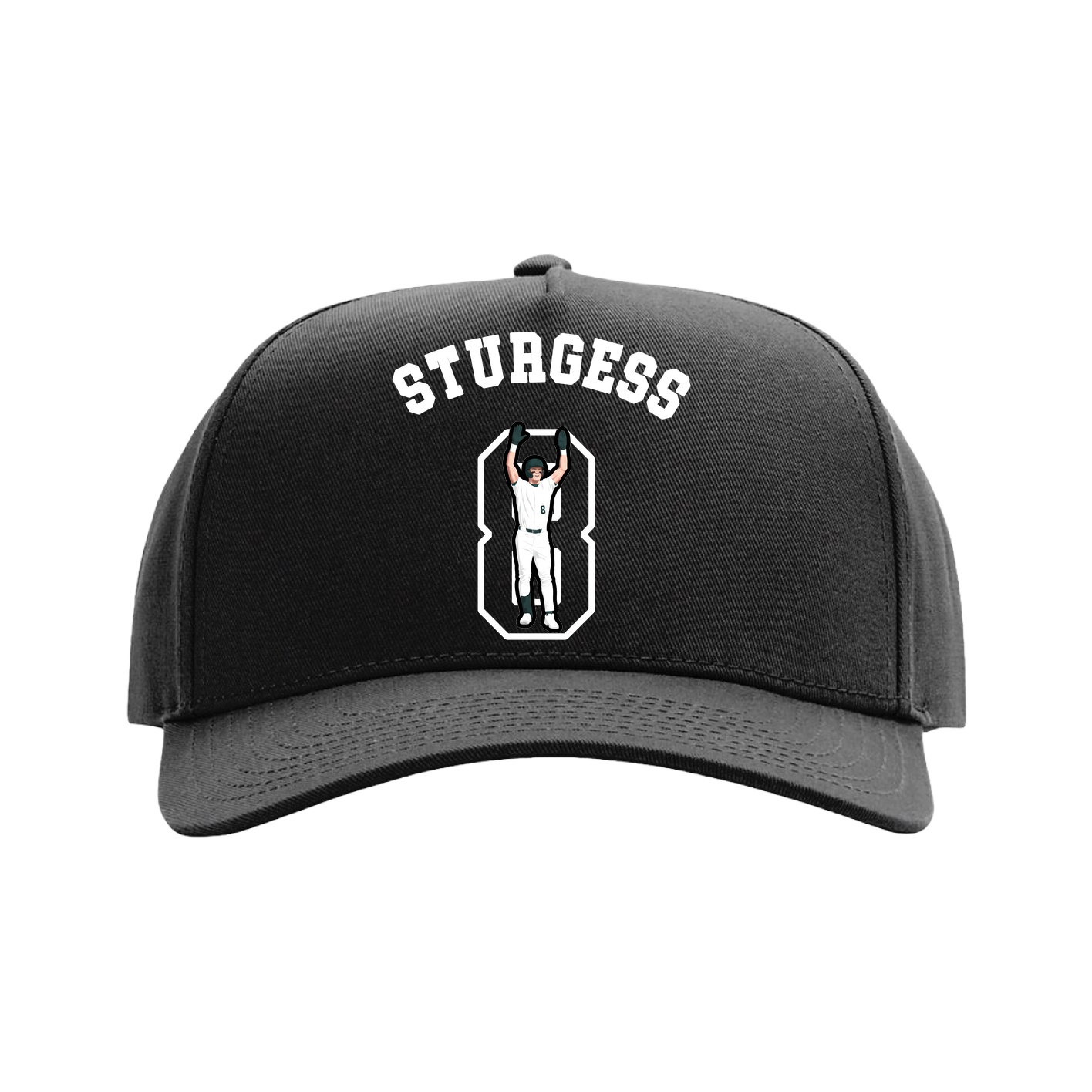 Full Fabric Five-Panel Champ Cap