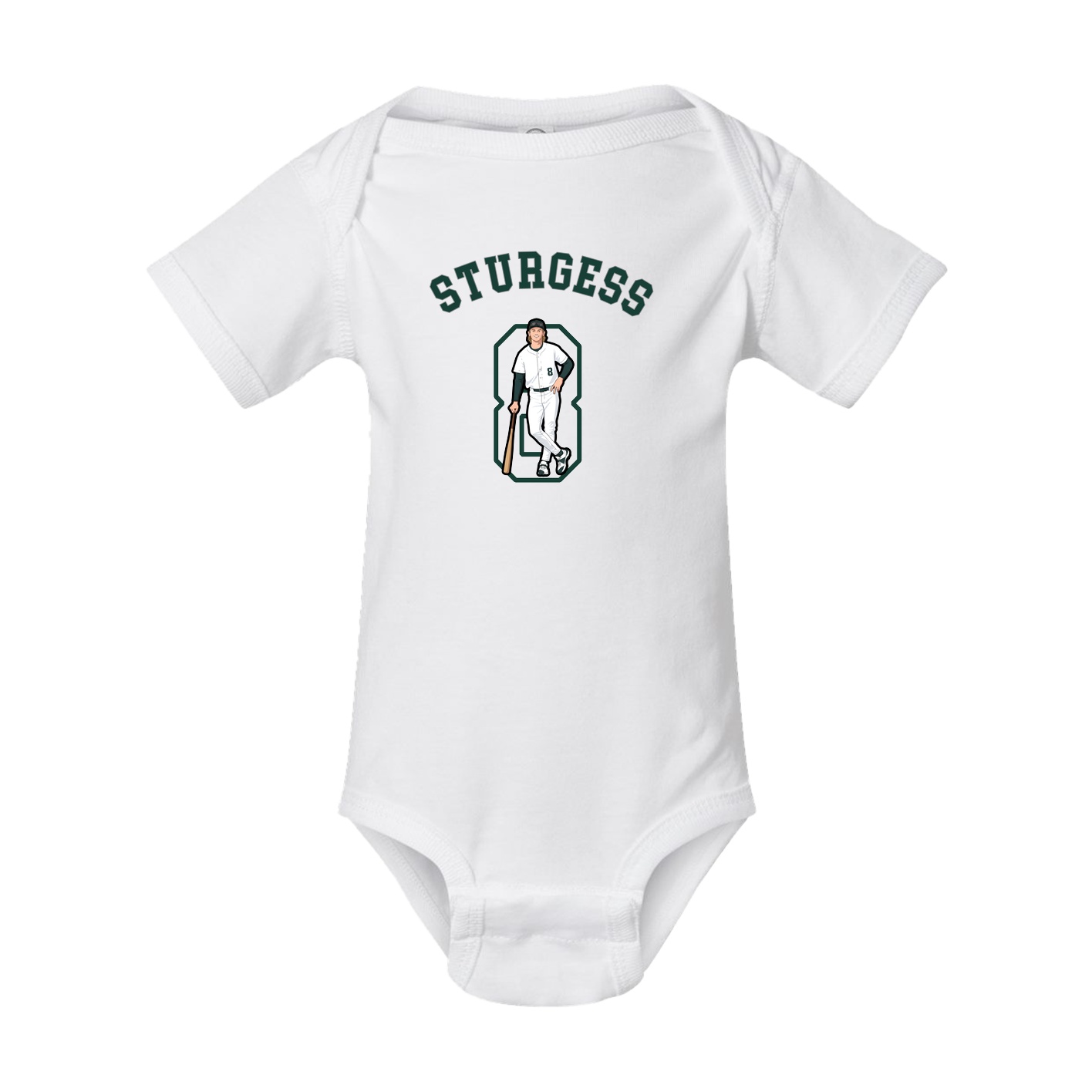 Baby Onesie — Shirsey Arch in White