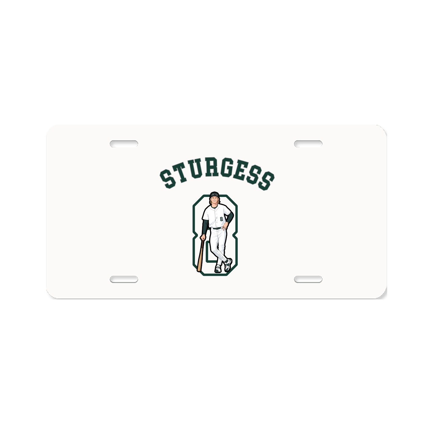 License Plate — Shirsey Arch in Classic