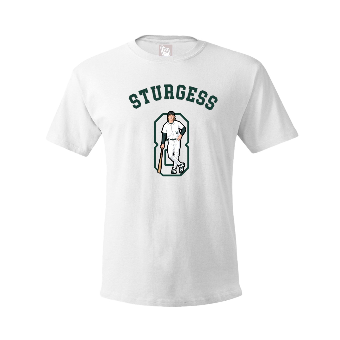 Tee — Shirsey Arch in White