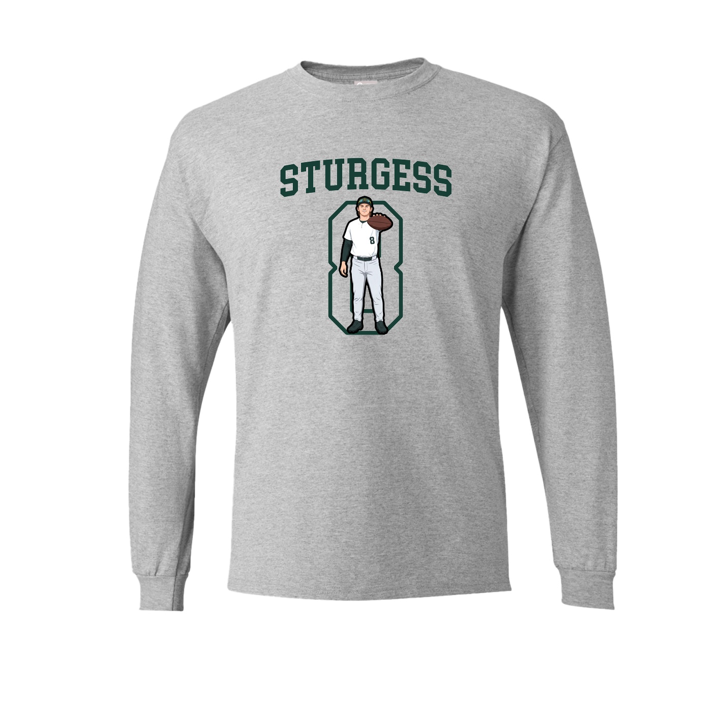 Long Sleeve Tee — Shirsey in Grey