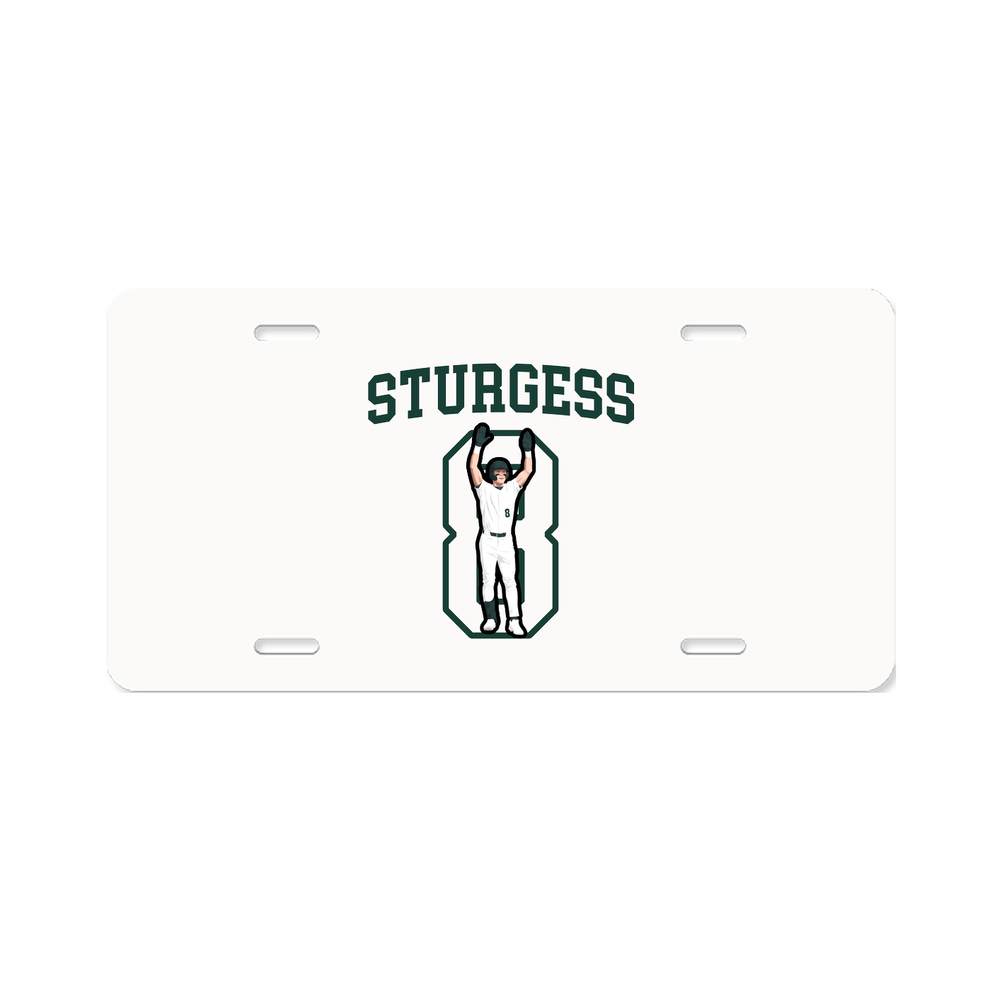 License Plate — Shirsey in Classic