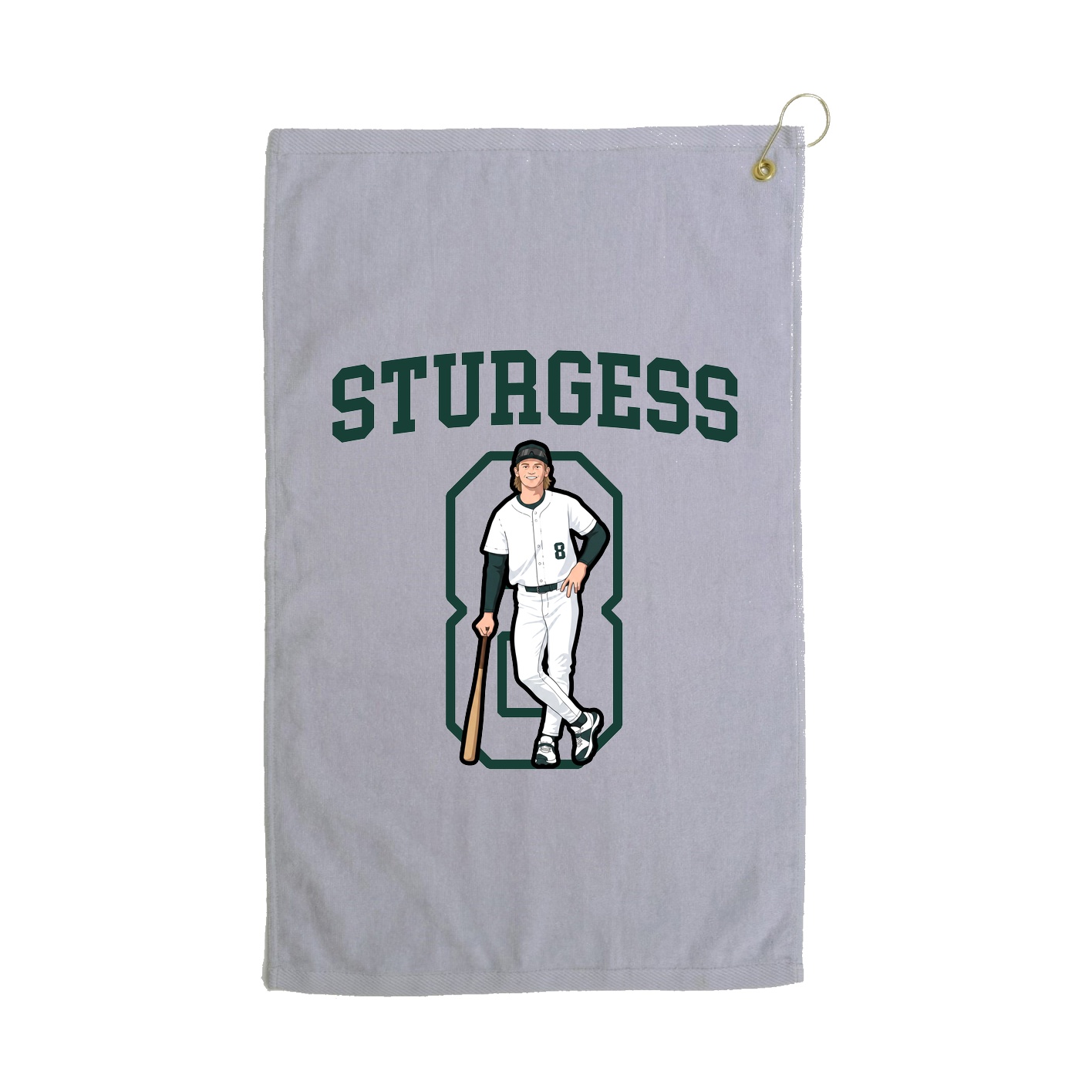 Golf Towel — Shirsey in Grey