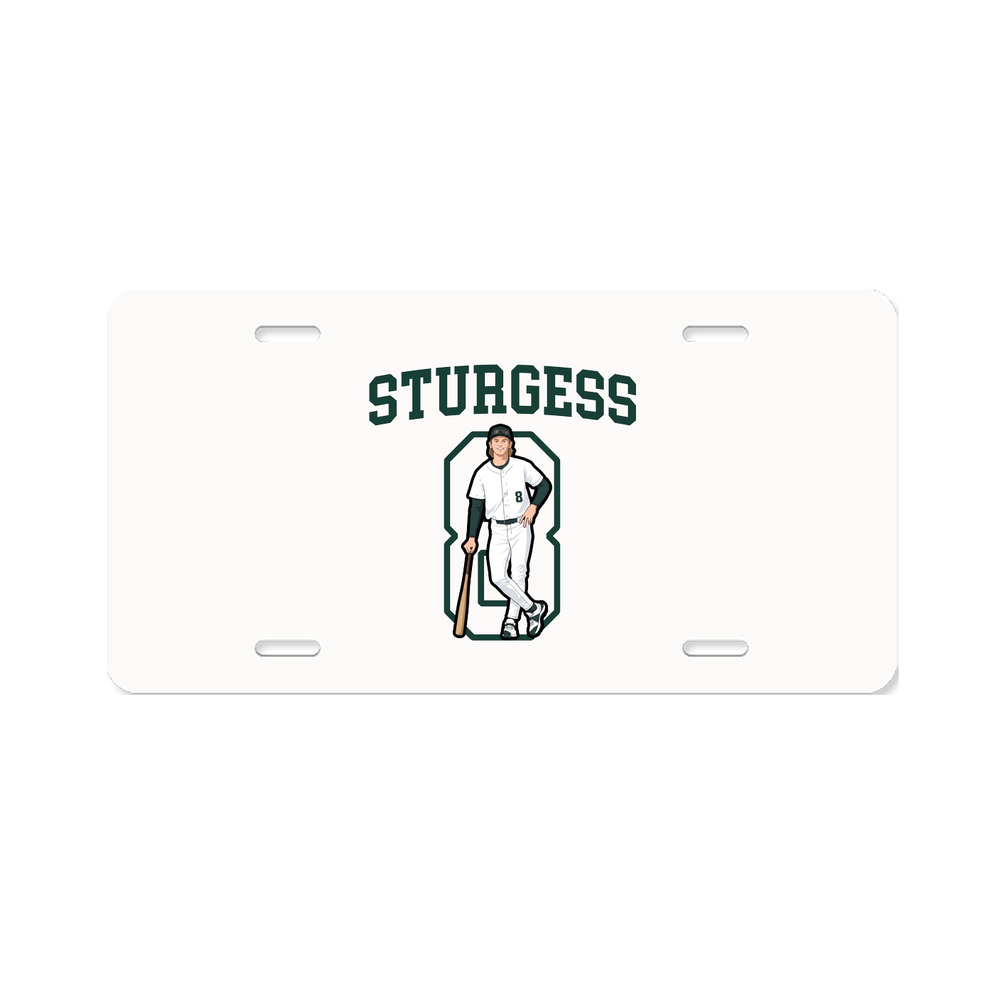License Plate — Shirsey in Classic