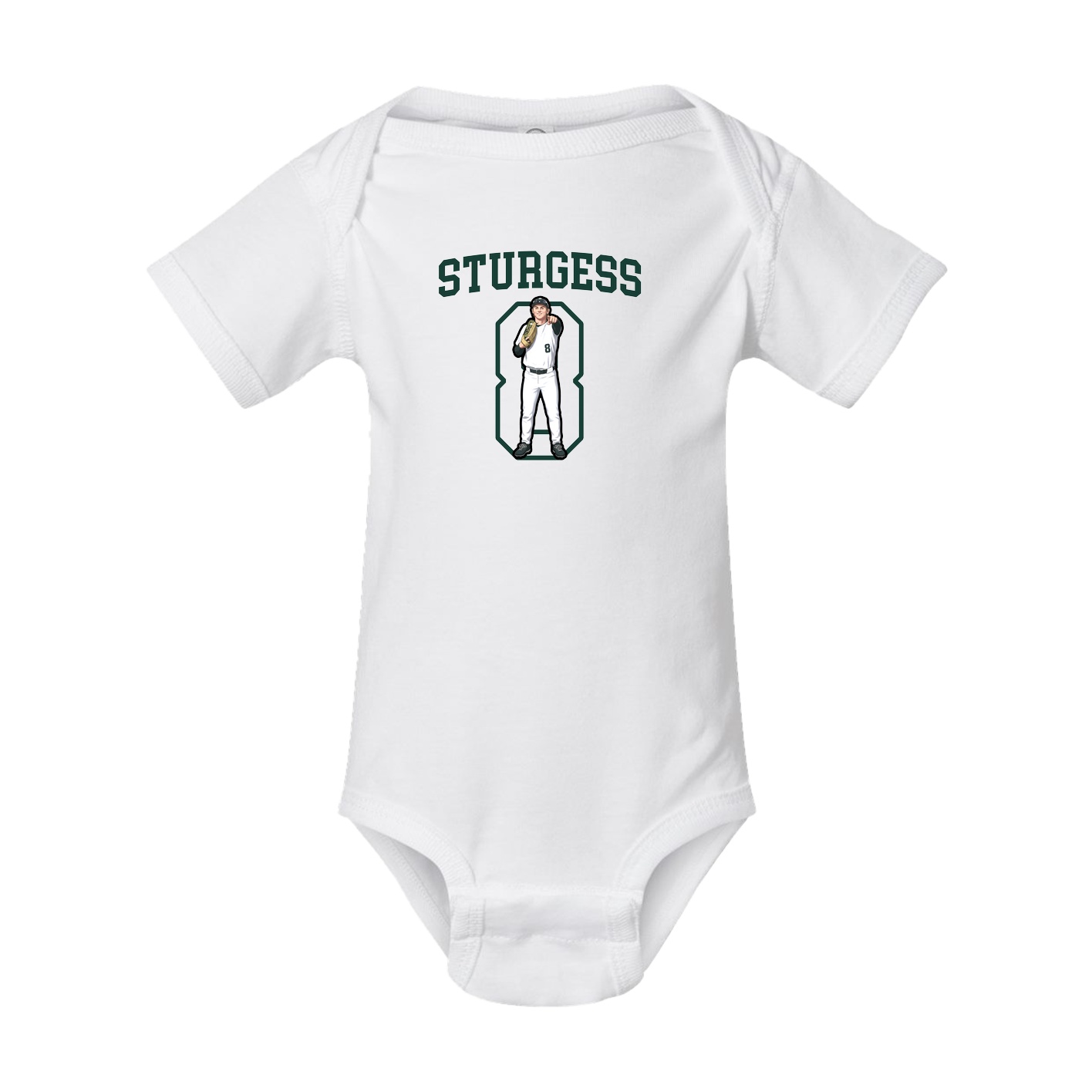 Baby Onesie — Shirsey in White