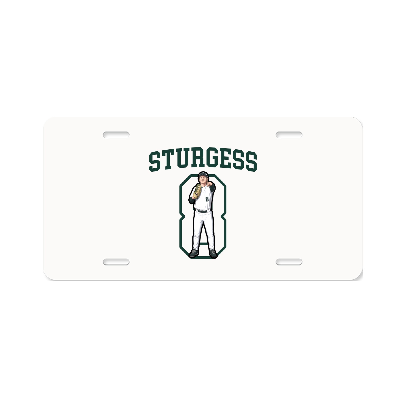 License Plate — Shirsey in Classic