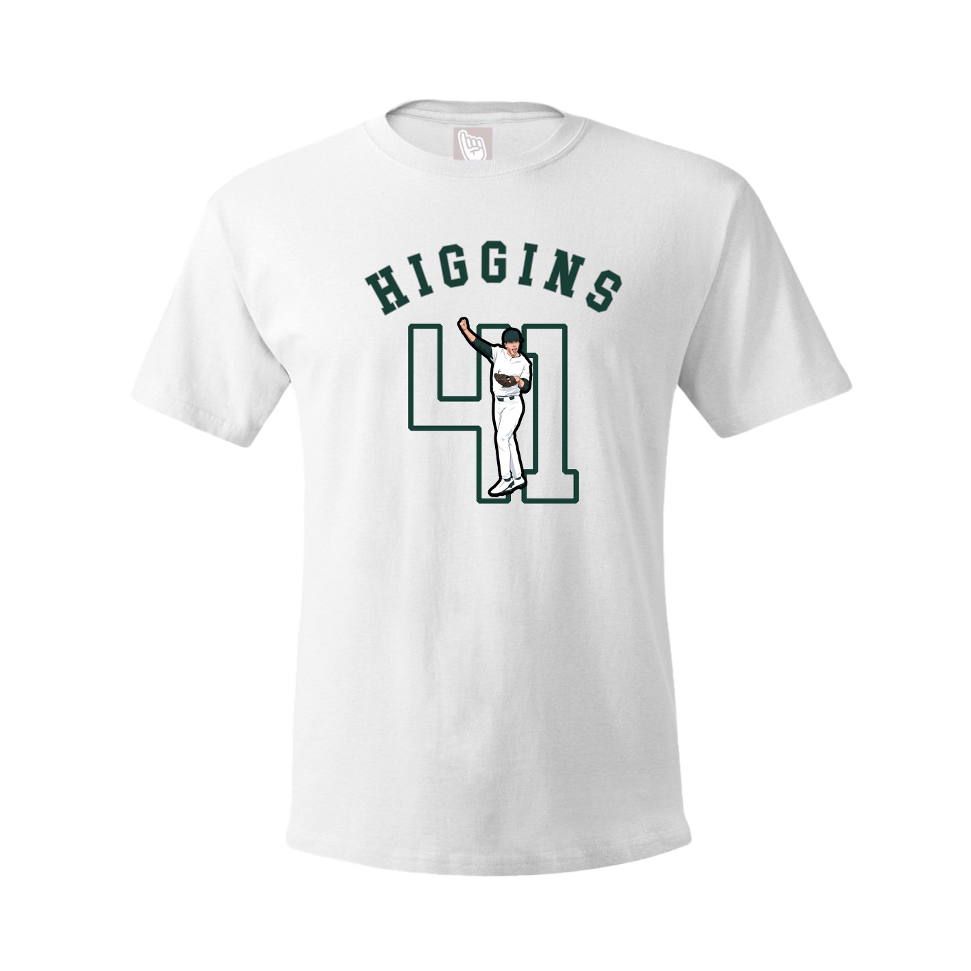 Youth Tee — Shirsey Arch in White