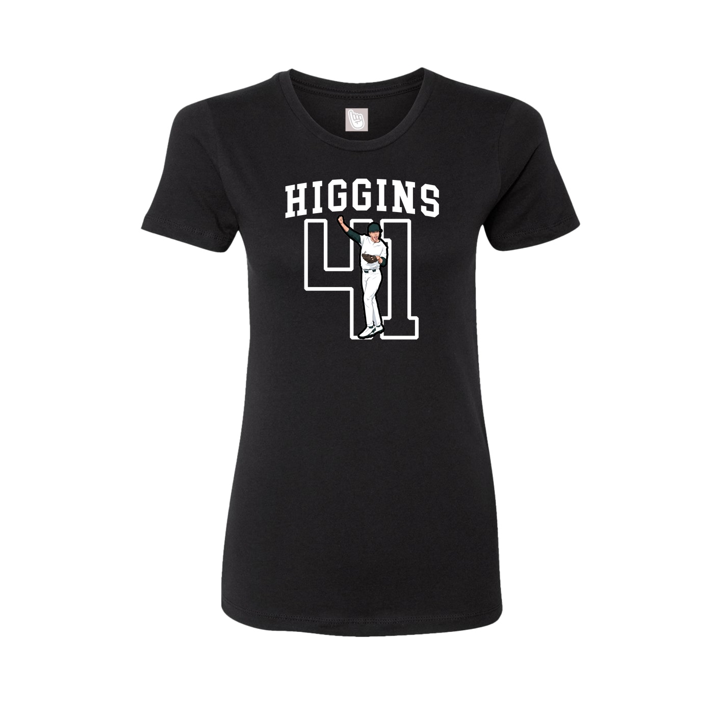 Fitted Women's Tee — Shirsey in Black