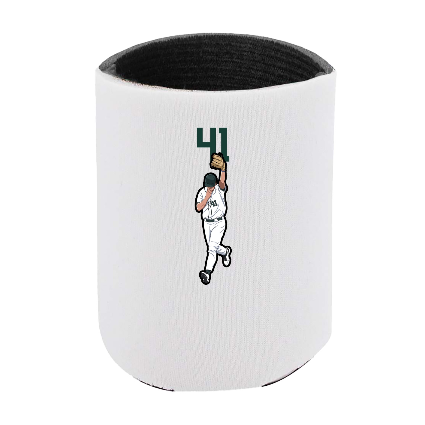 Can Holder — Number Top in White