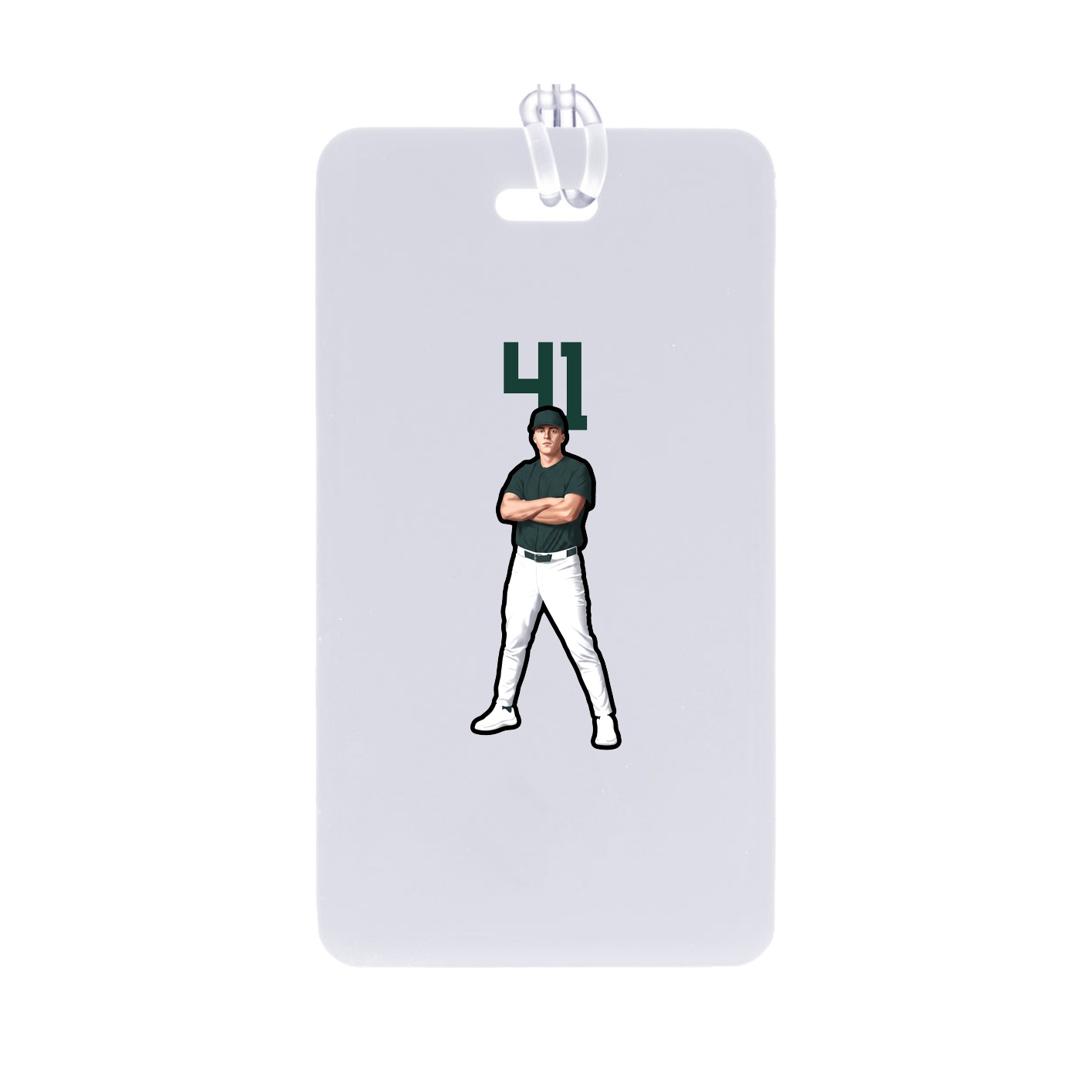 Bag Tag — Number Top in Classic
