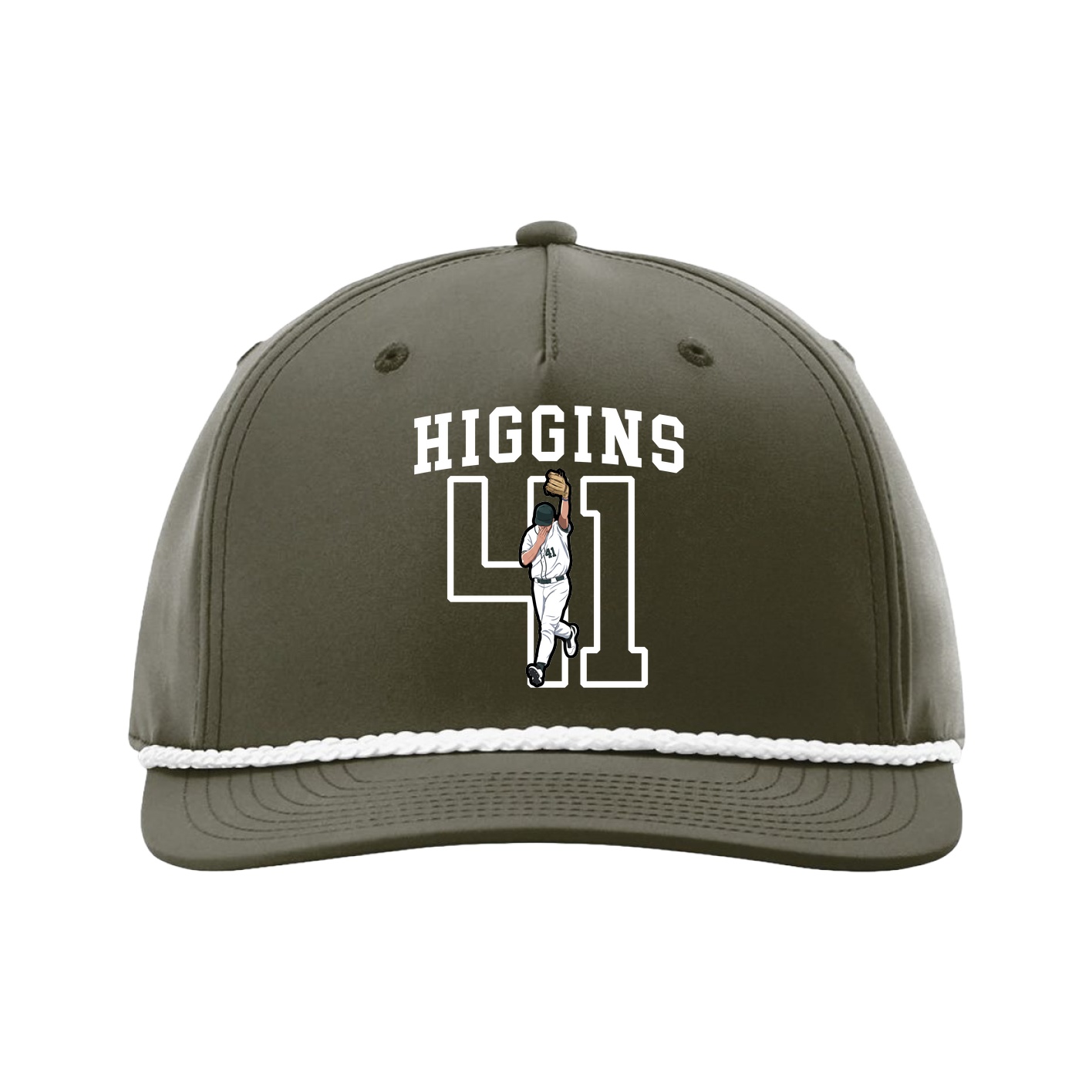 Five-Panel Classic Rope Cap — Shirsey in Green