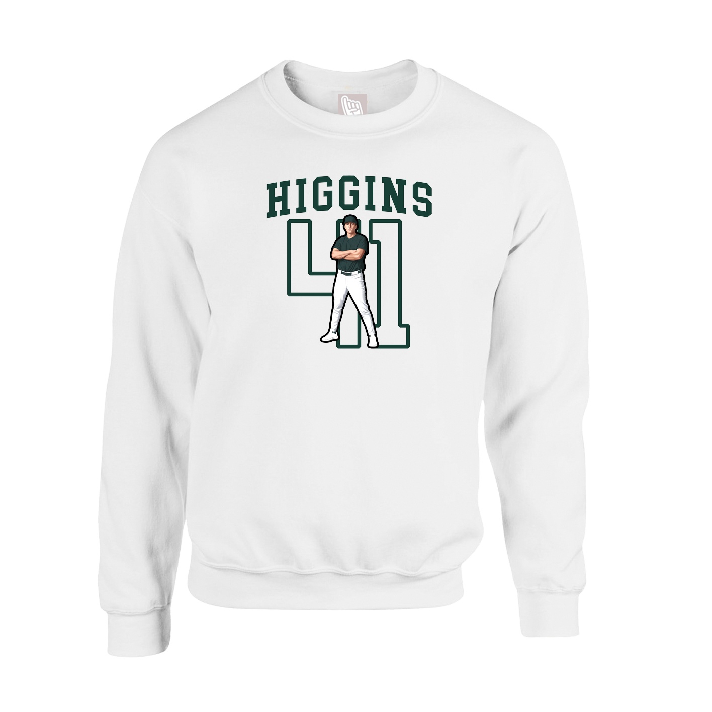 Fleece Crew — Shirsey in White