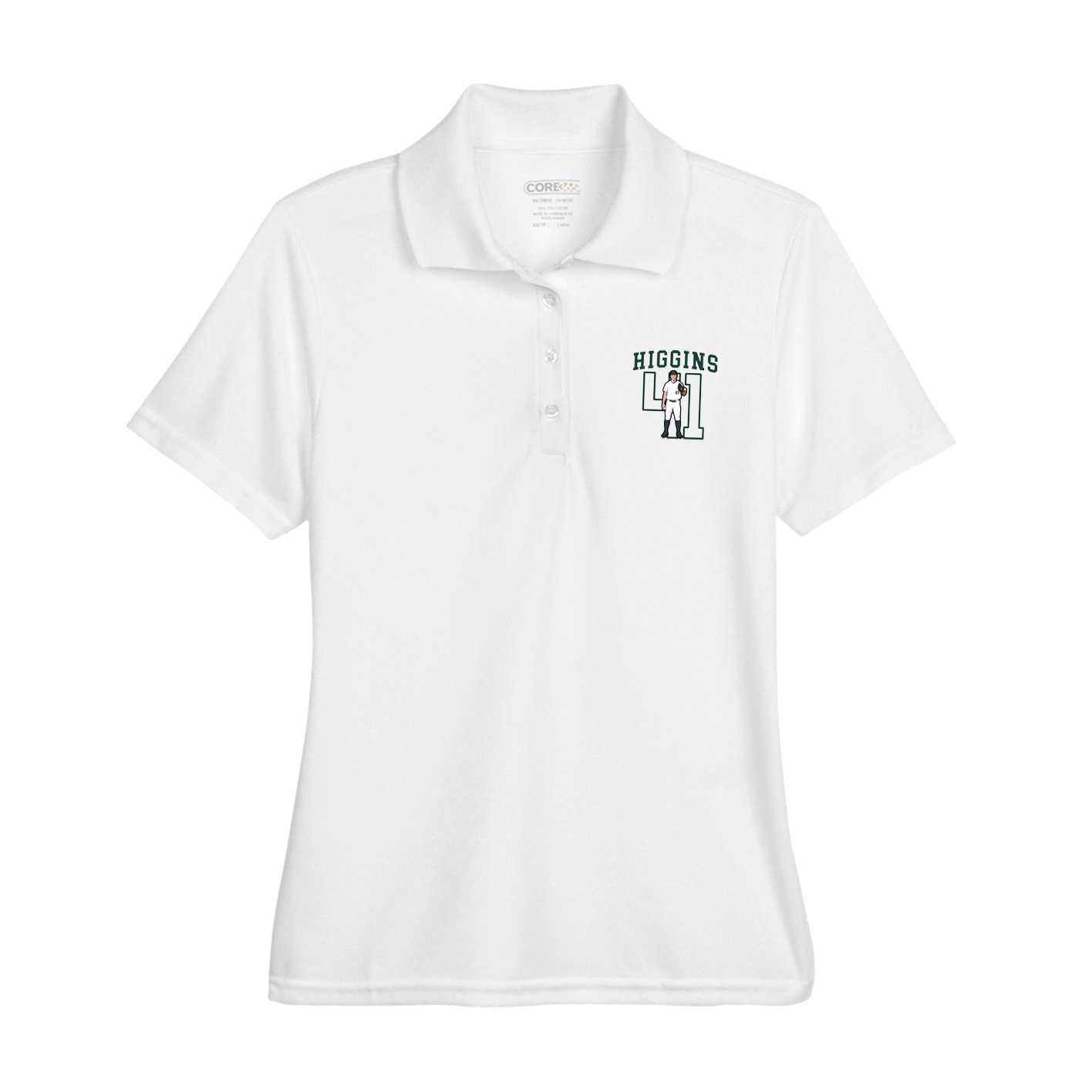Womens Performance Polo — Shirsey in White