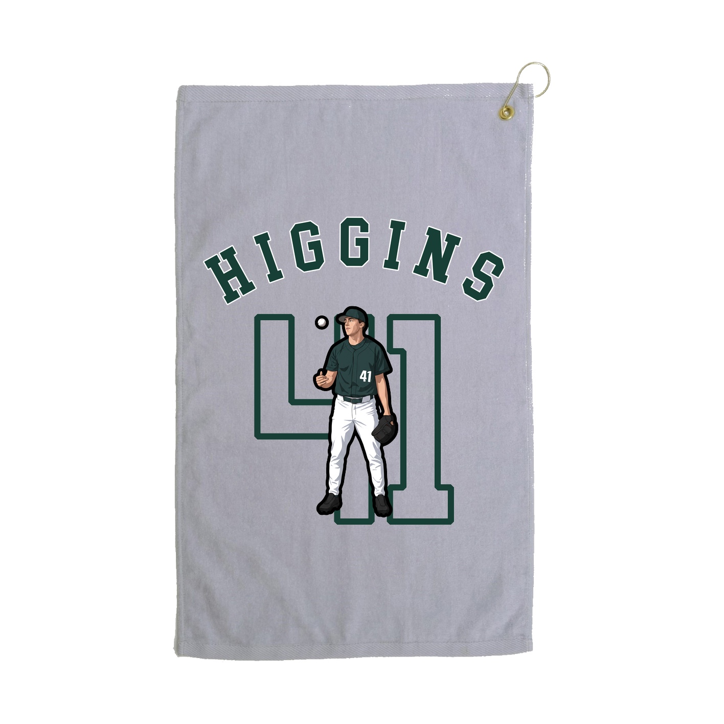 Golf Towel — Shirsey Arch in Grey