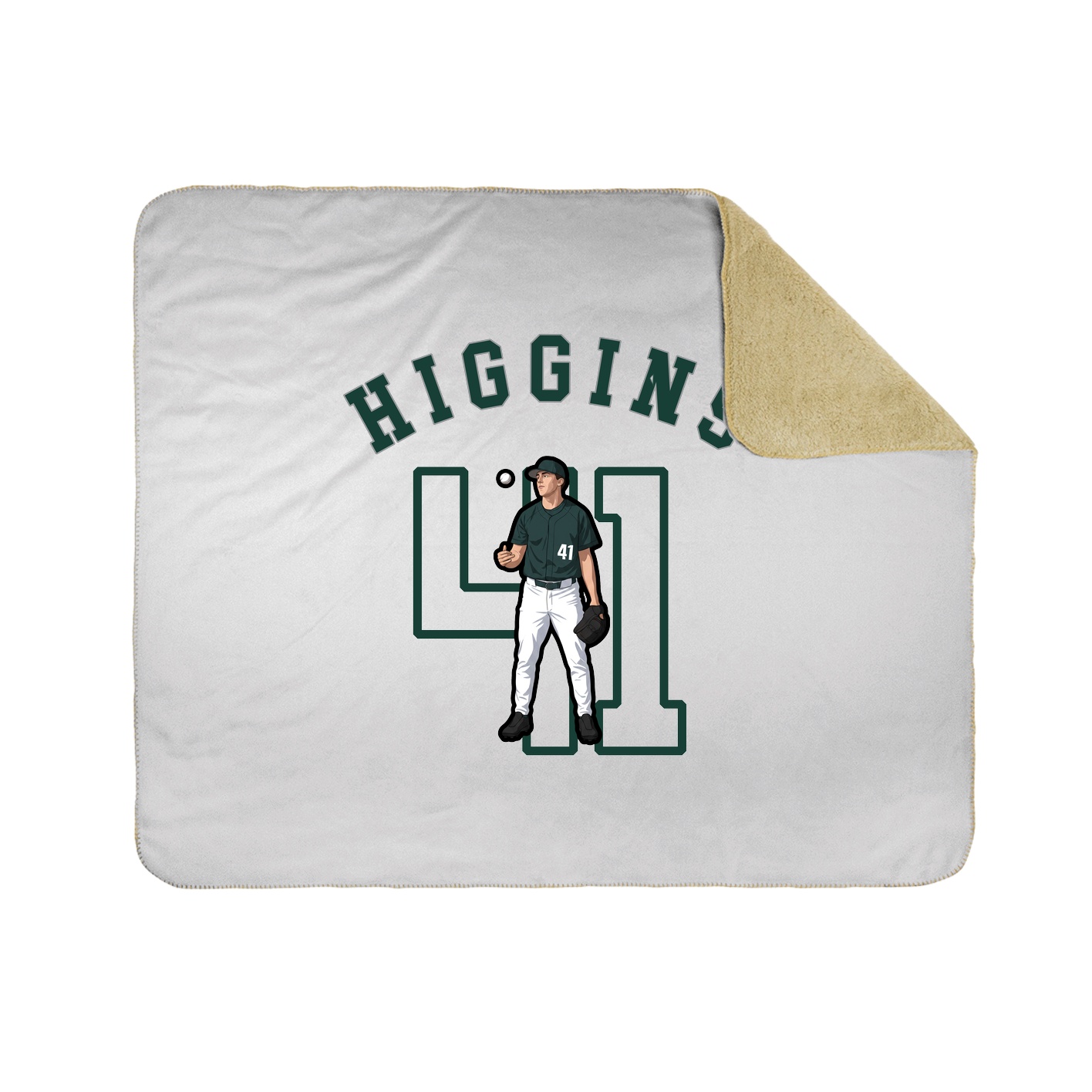 Throw Blanket — Shirsey Arch in White