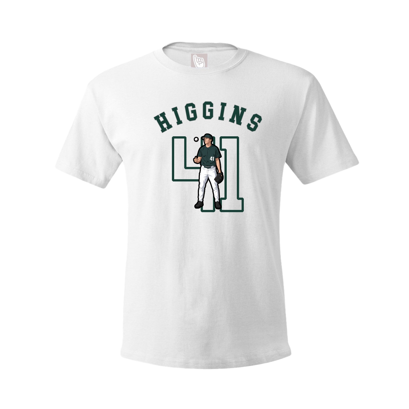 Tee — Shirsey Arch in White