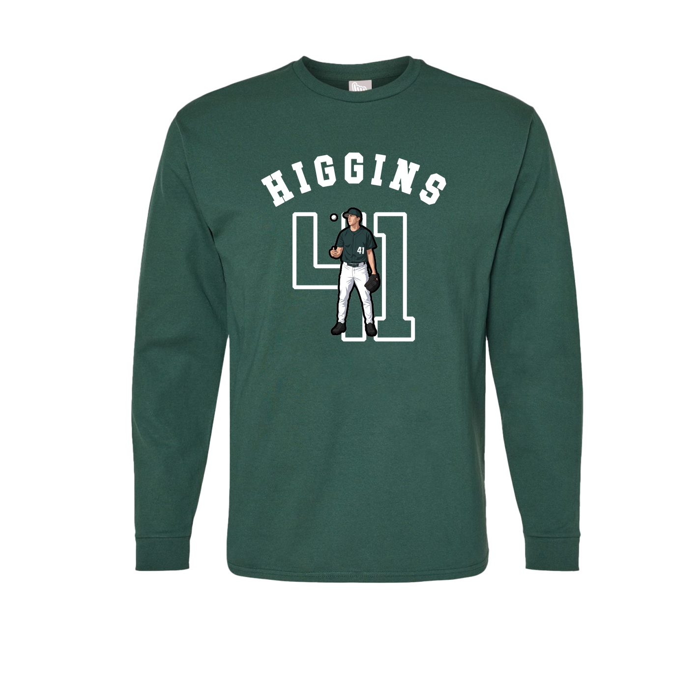 Long Sleeve Tee — Shirsey Arch in Green