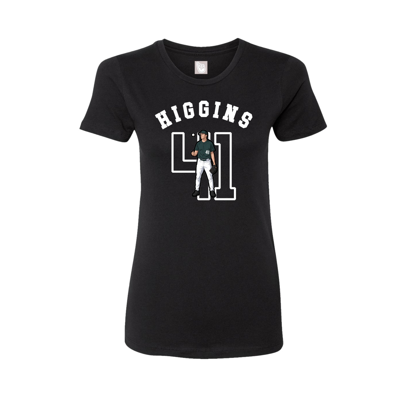 Womens Tee — Shirsey Arch in Black