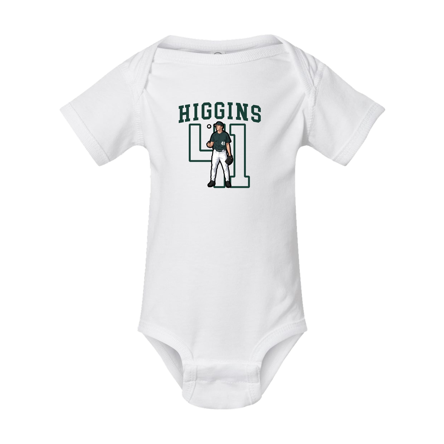 Baby Onesie — Shirsey in White