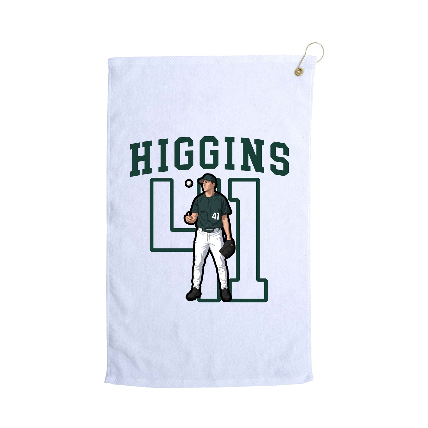 Golf Towel — Shirsey in White