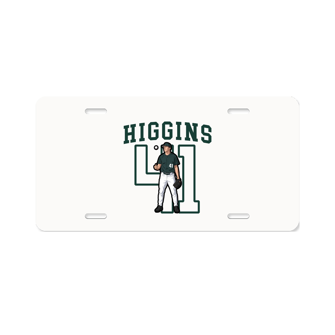 Aluminum License Plate