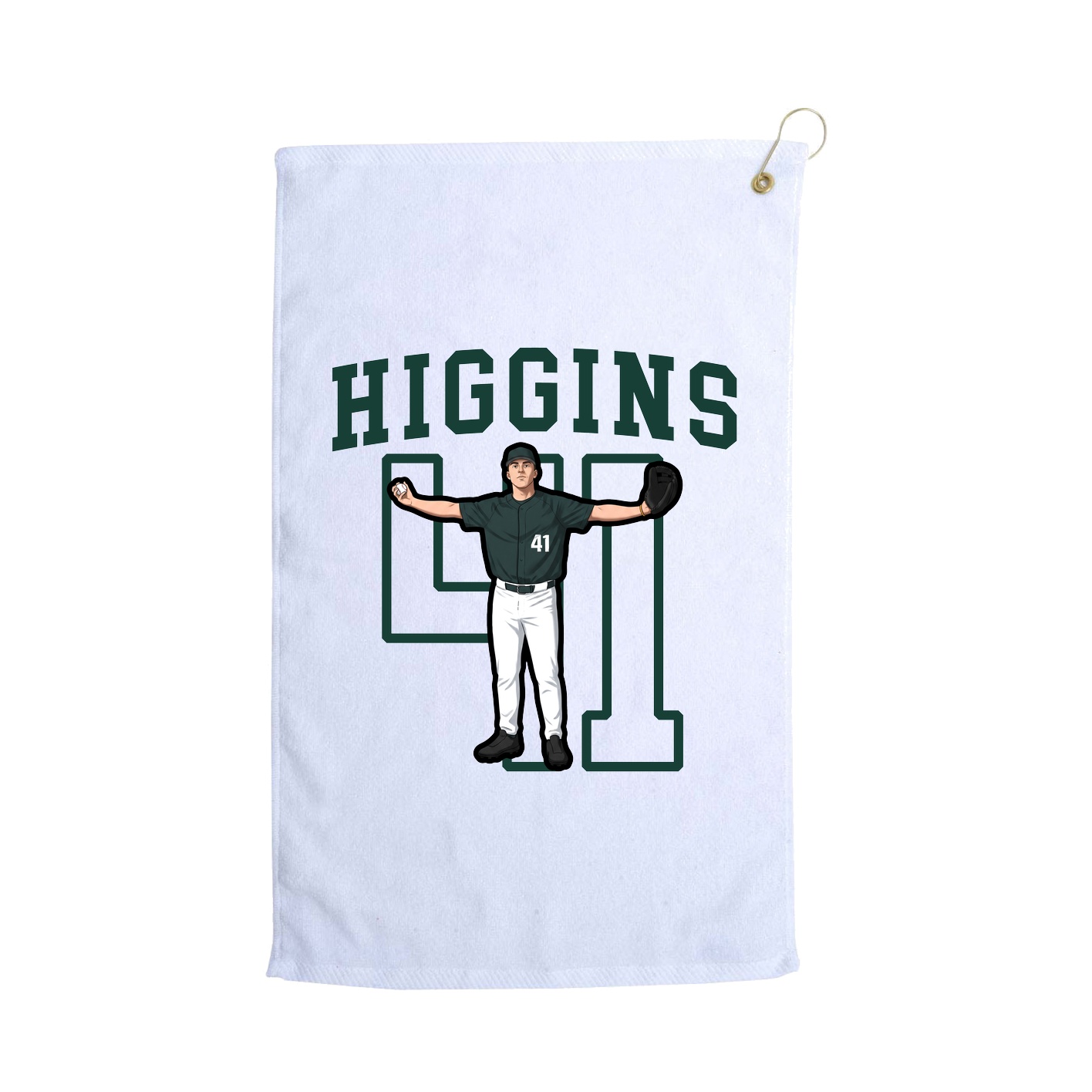 Golf Towel — Shirsey in White