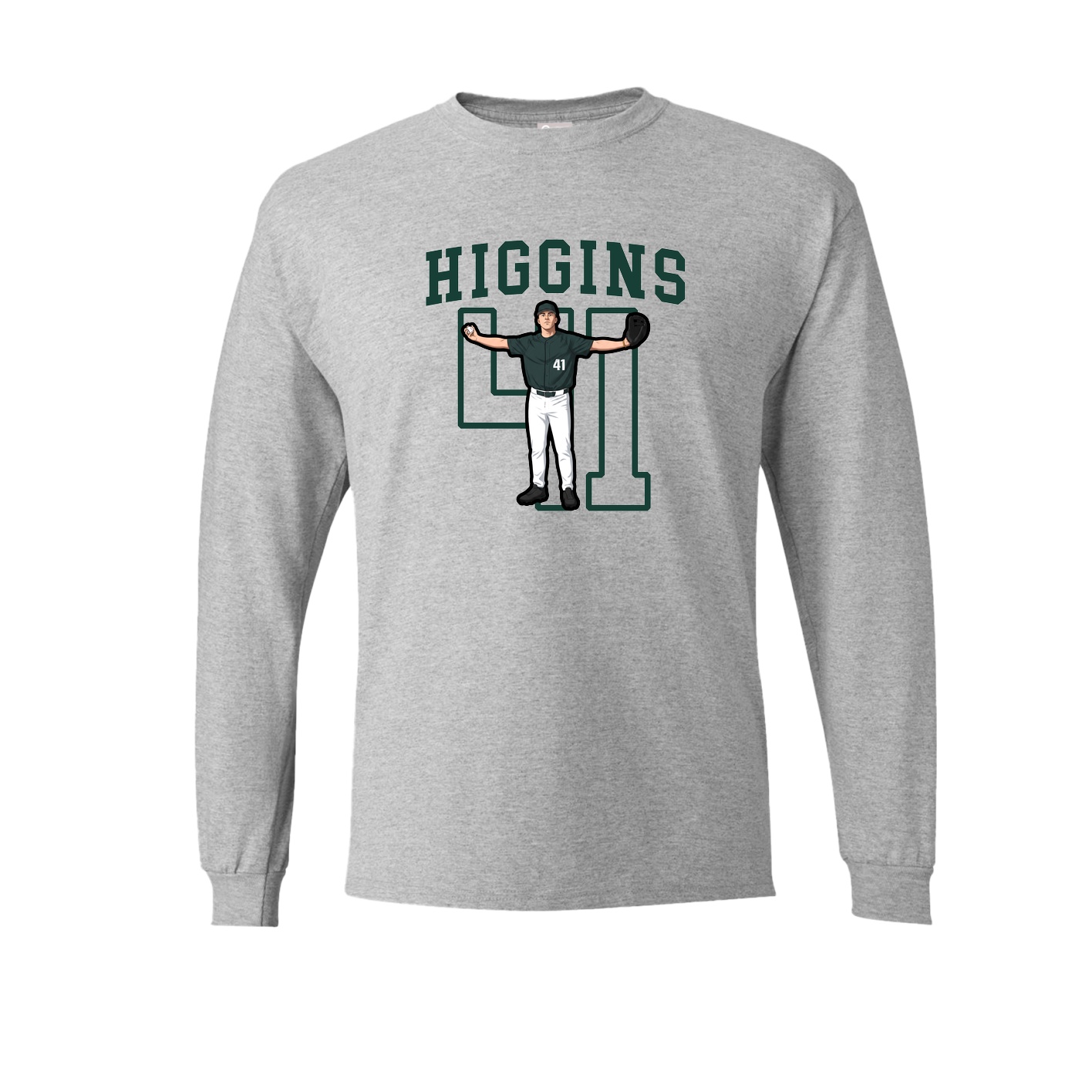 Long Sleeve Tee — Shirsey in Grey