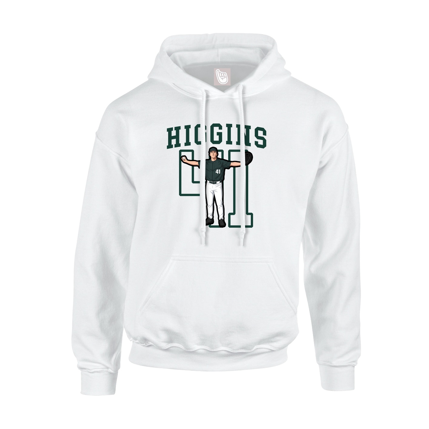 Youth Hoodie — Shirsey in White