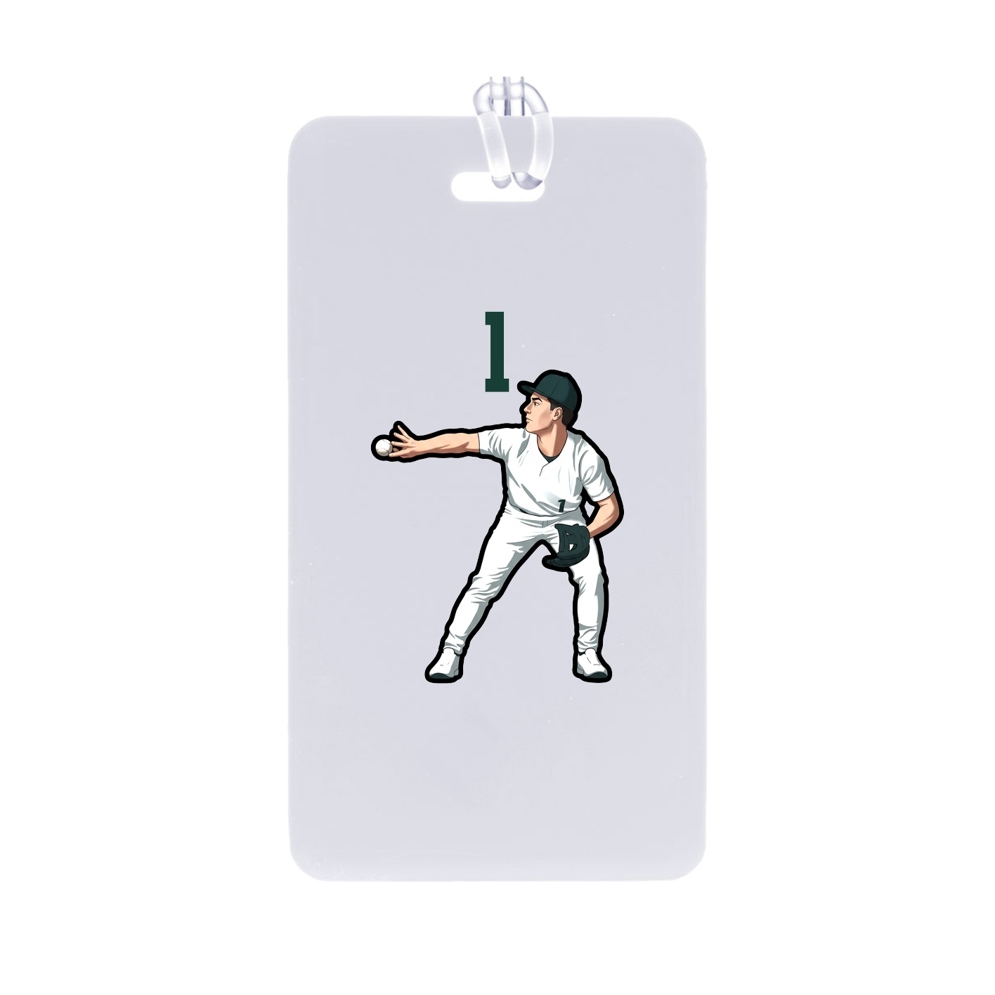Bag Tag — Number Top in Classic