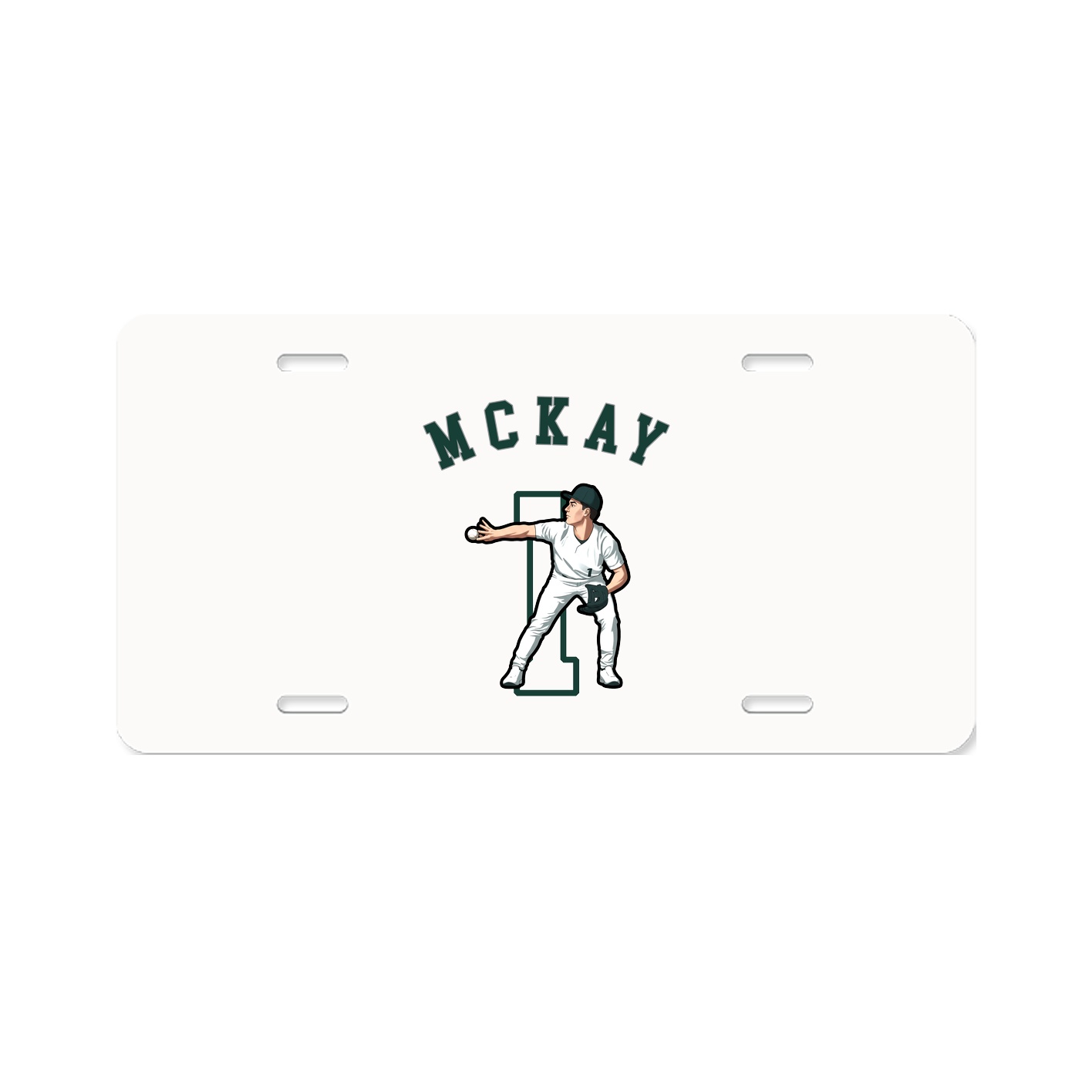 License Plate — Shirsey Arch in Classic