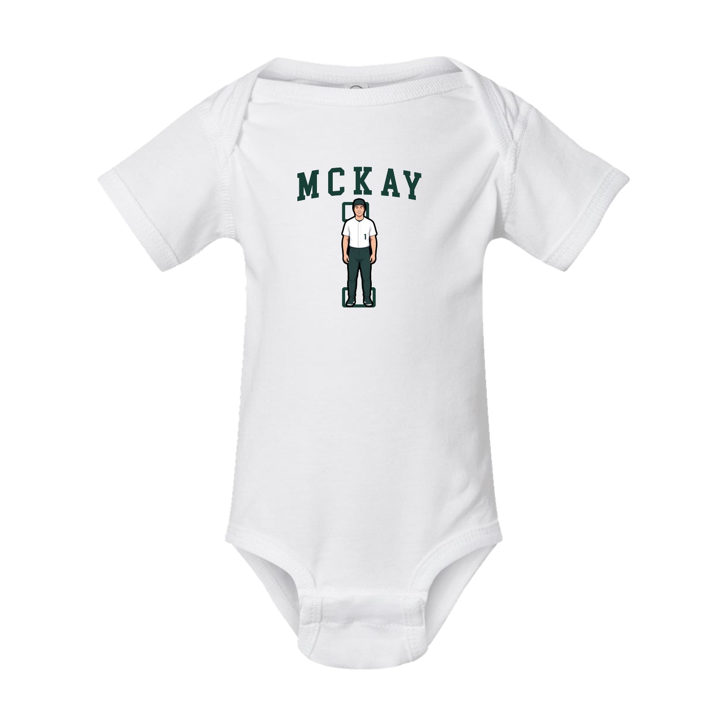 Baby Onesie — Shirsey in White
