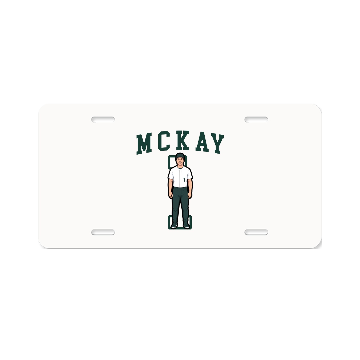 License Plate — Shirsey in Classic