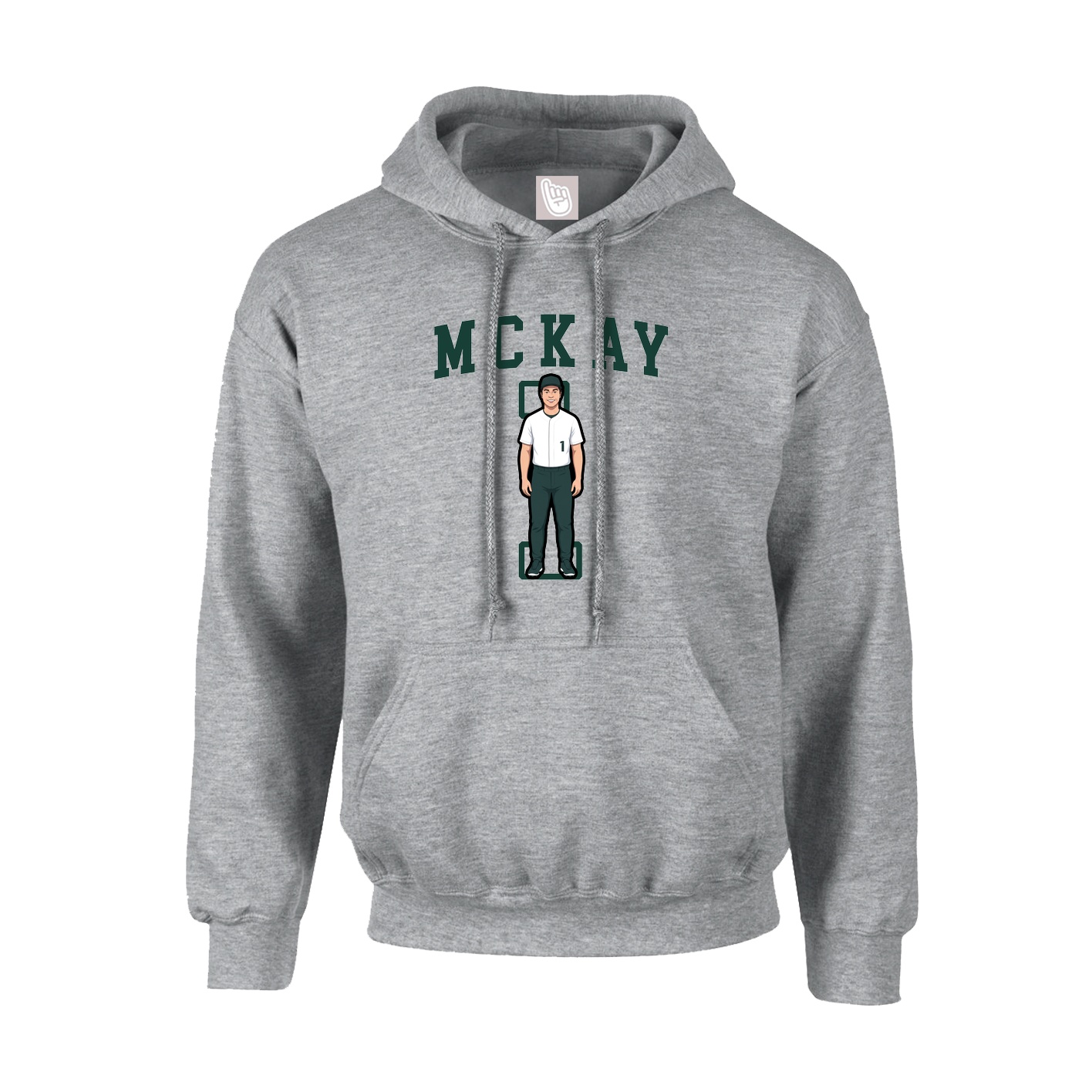 Youth Hoodie — Shirsey in Grey